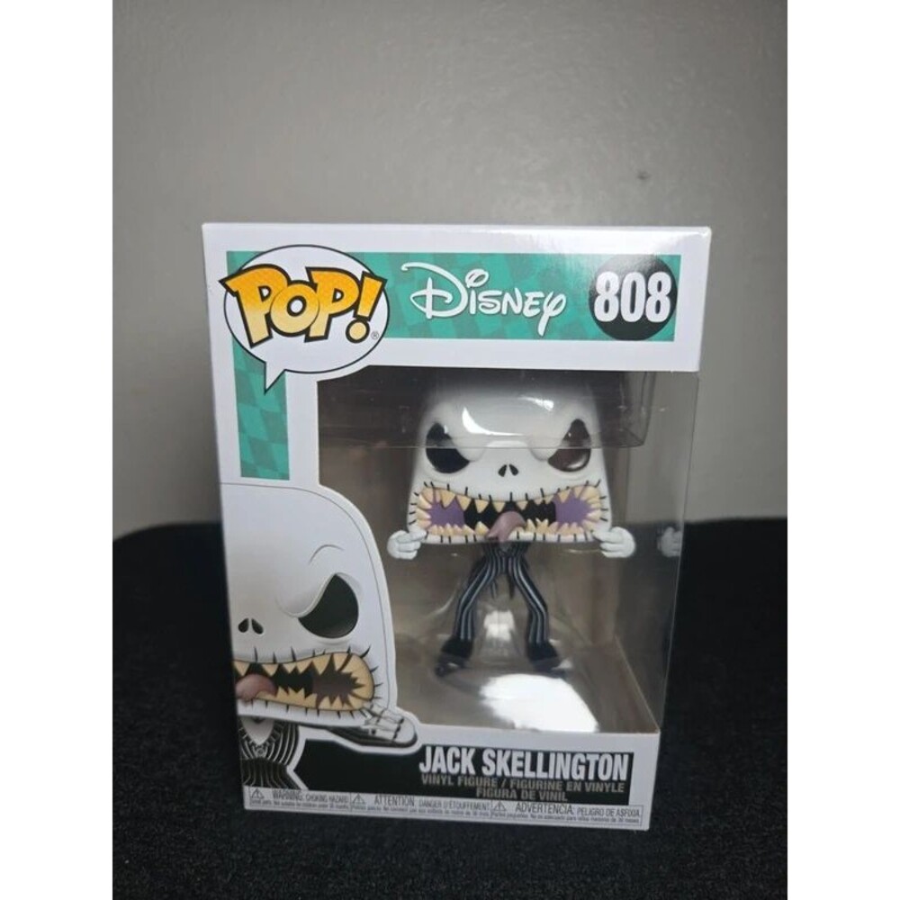 Funko Pop Disney The Nightmare Before Christmas Jack Skellington Scary Face 808